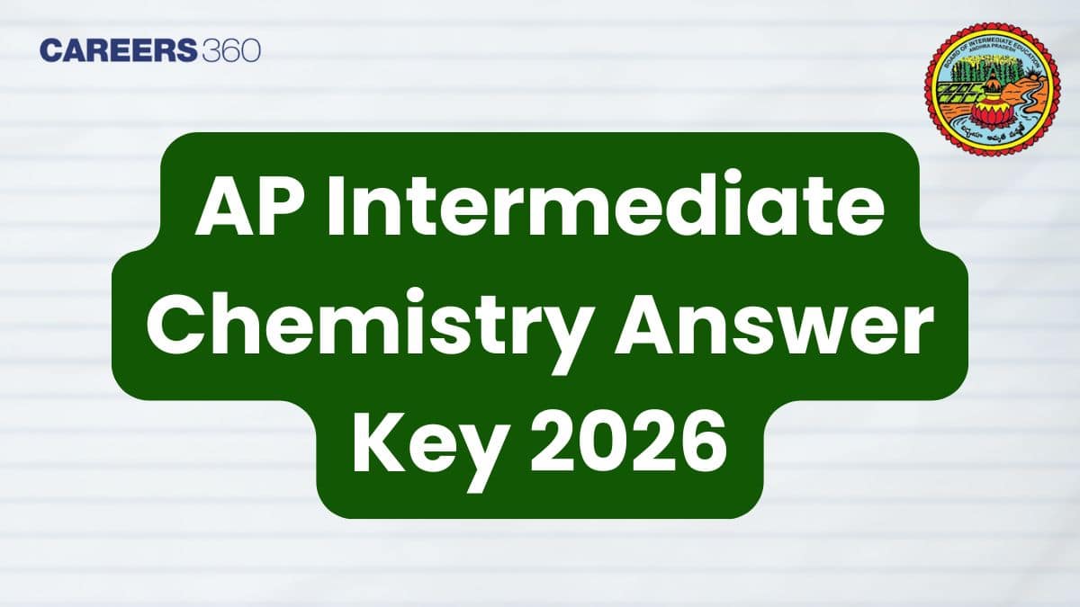 AP Inter Chemistry Exam Answer Key 2026 PDF