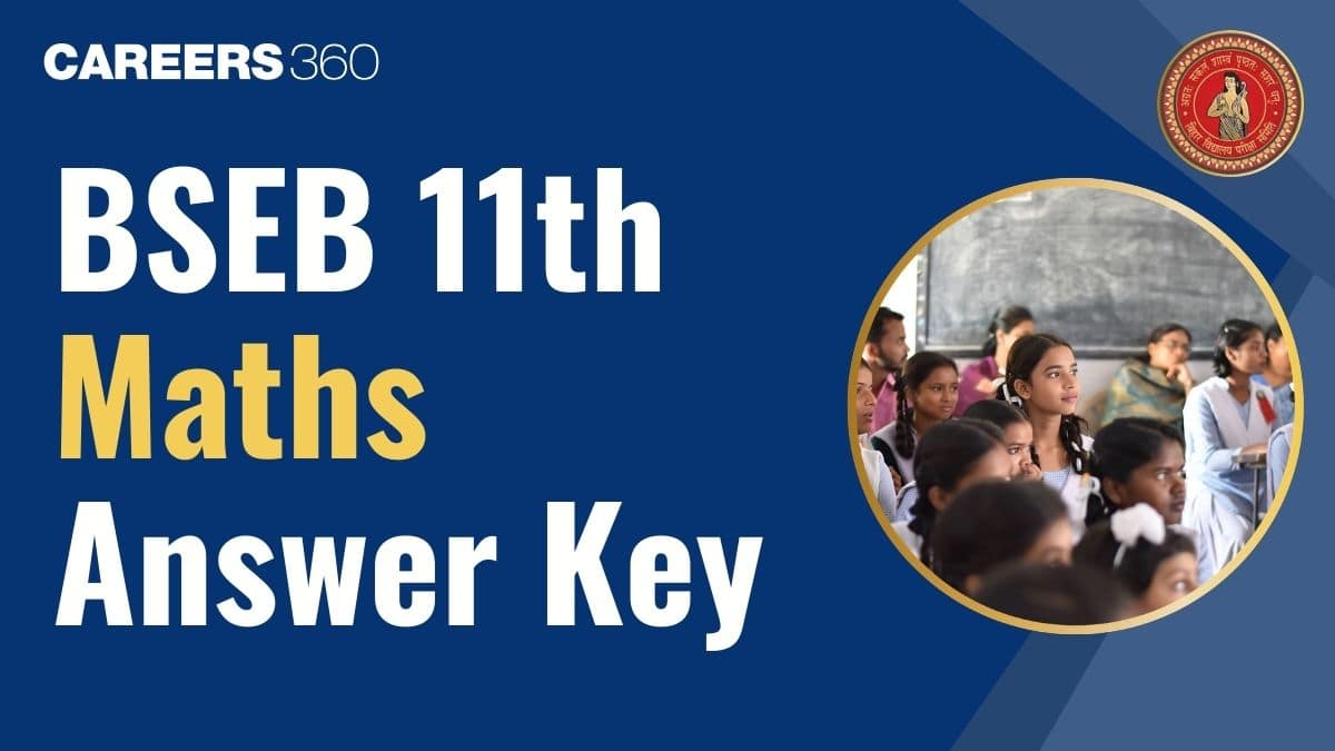BSEB Bihar Board Class 11 Maths Answer Key 2026 - Download PDF