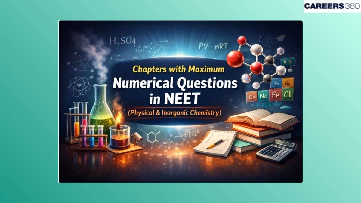 NEET 2026 Chapters with Maximum Numerical Questions (Physical & Inorganic Chemistry)