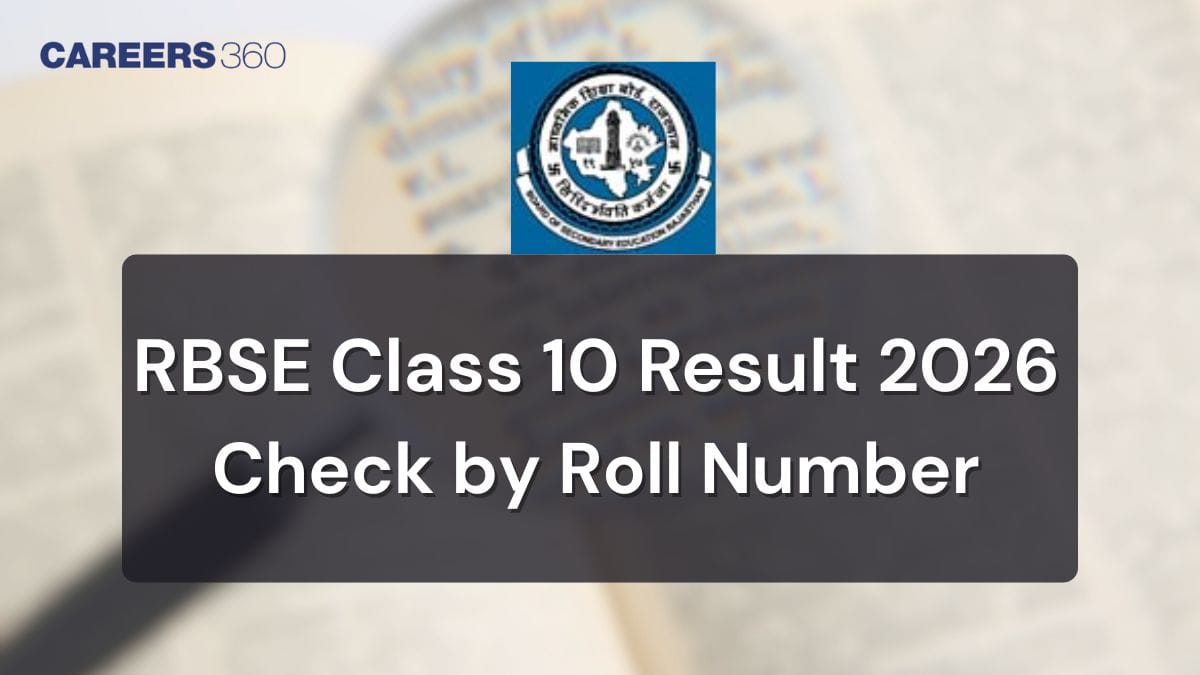 RBSE Rajasthan Board 10th Result 2026 by Roll Number at rajeduboard.rajasthan.gov.in