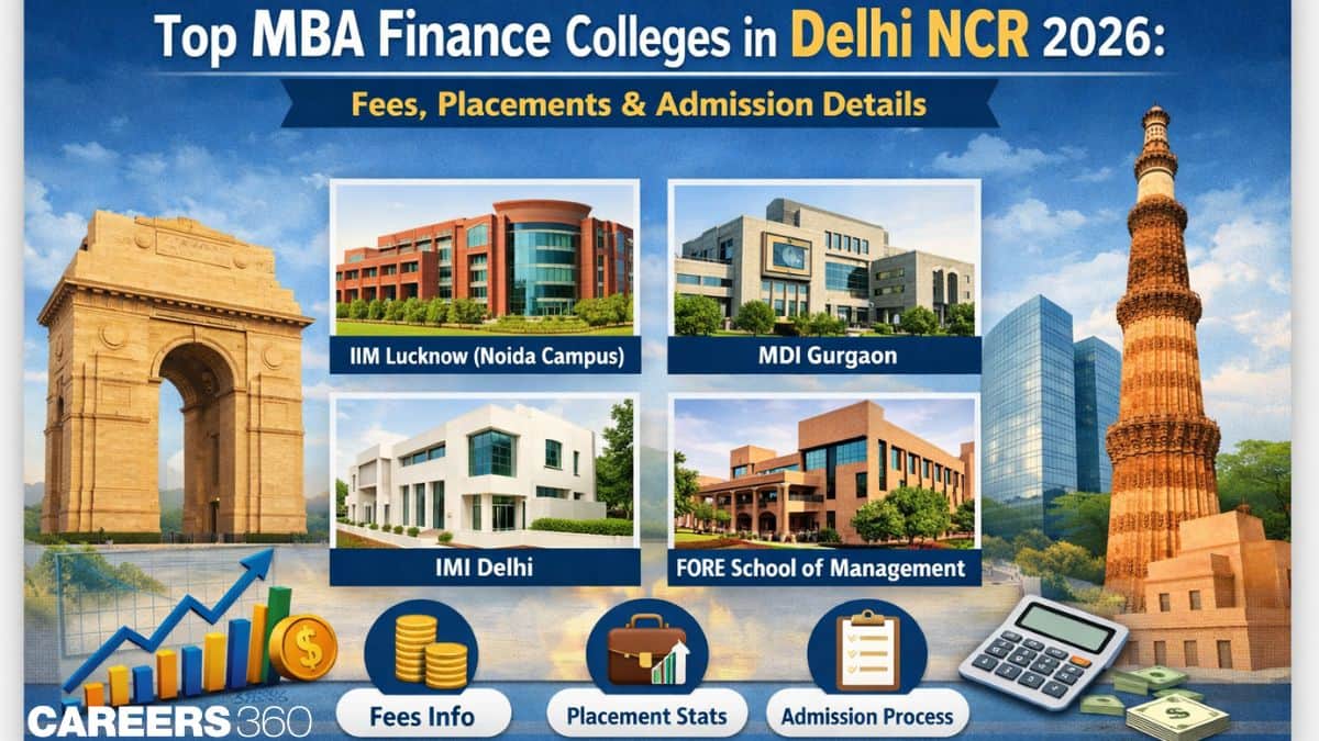 Top MBA Finance Colleges in Delhi NCR 2026: Fees & Placements