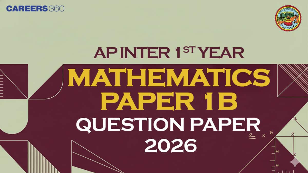 AP Inter 1st Year Mathematics 1B Question Paper 2026 (March 2)