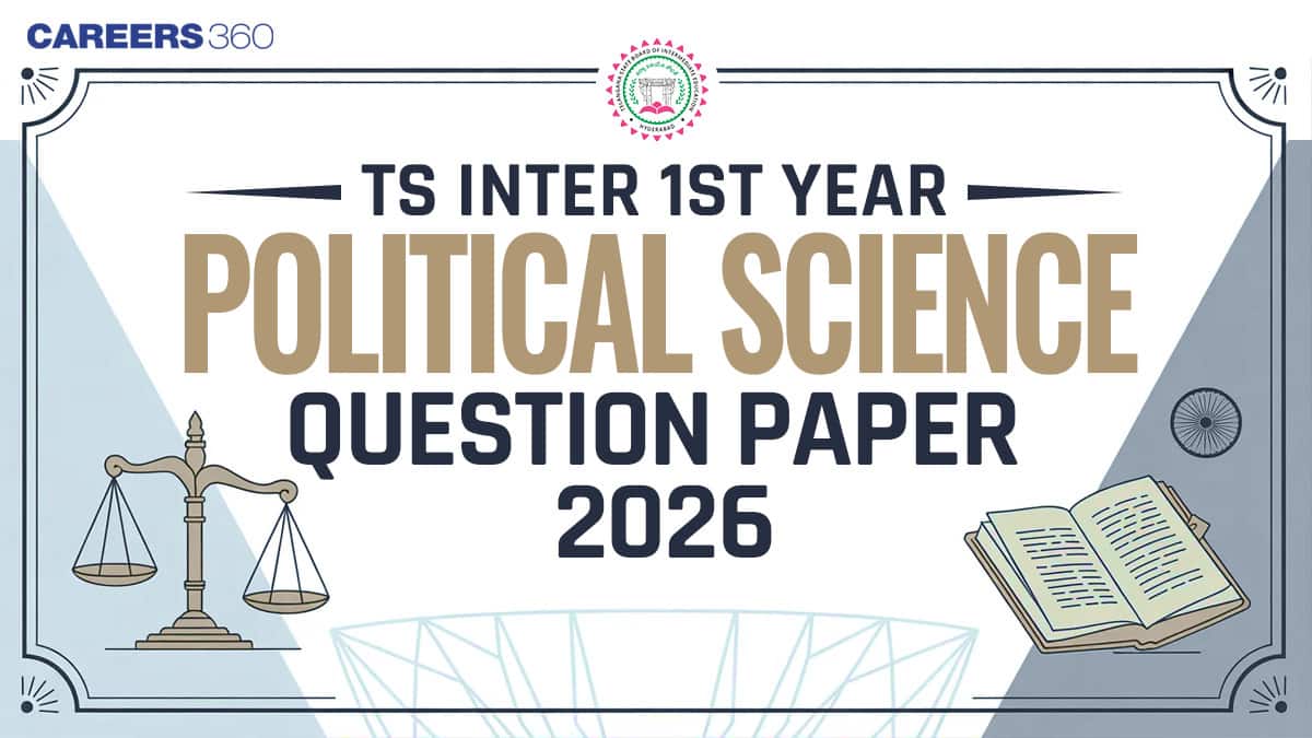 Telangana Inter 1st Year Political Science Question Paper 2026 PDF