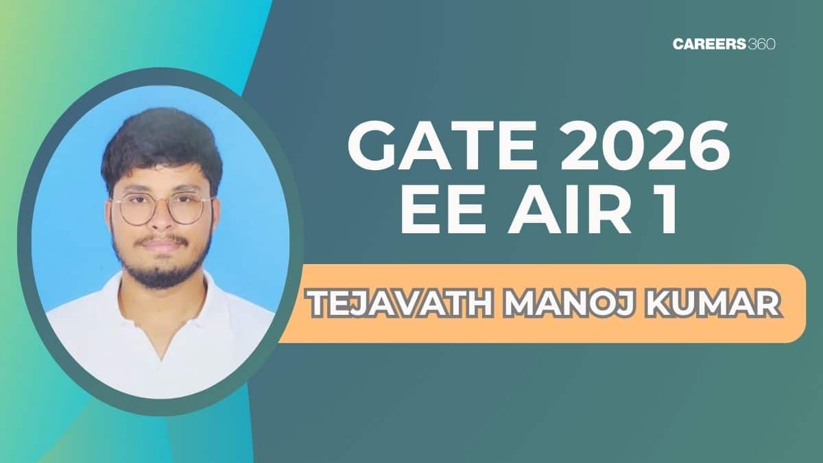 GATE 2026 Topper Interview- Tejavath Manoj Kumar AIR 1