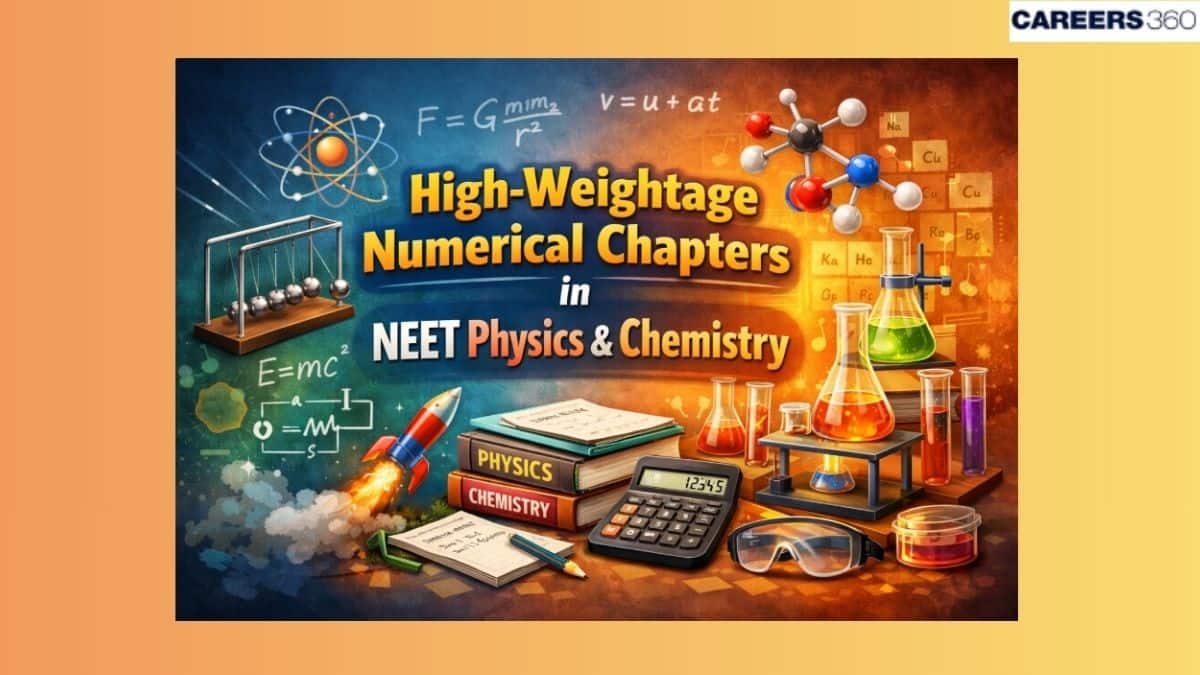 High-Weightage Numerical Chapters in NEET 2026 Physics & Chemistry
