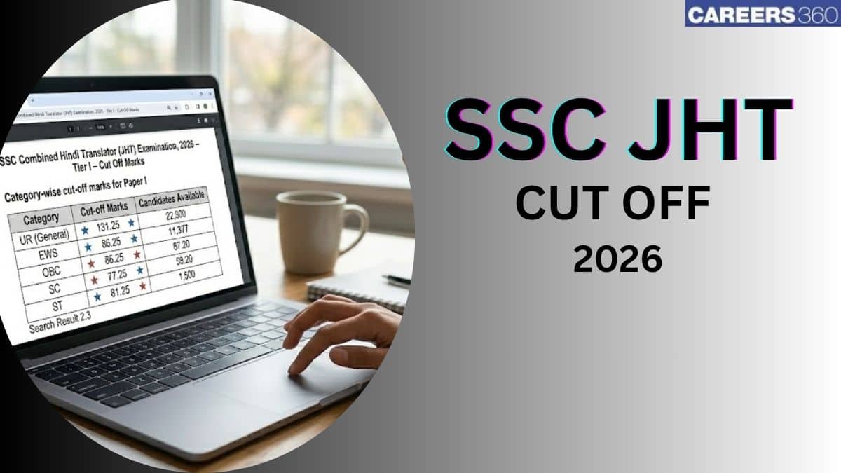 SSC JHT Cut off 2026 - Check Qualifying Cut off marks