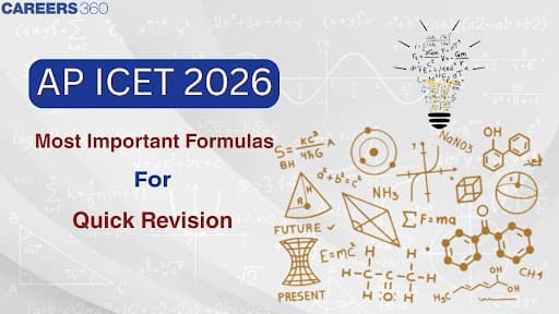 AP ICET 2026 Important Formulas: Complete Quant Formula Sheet for Quick Revision