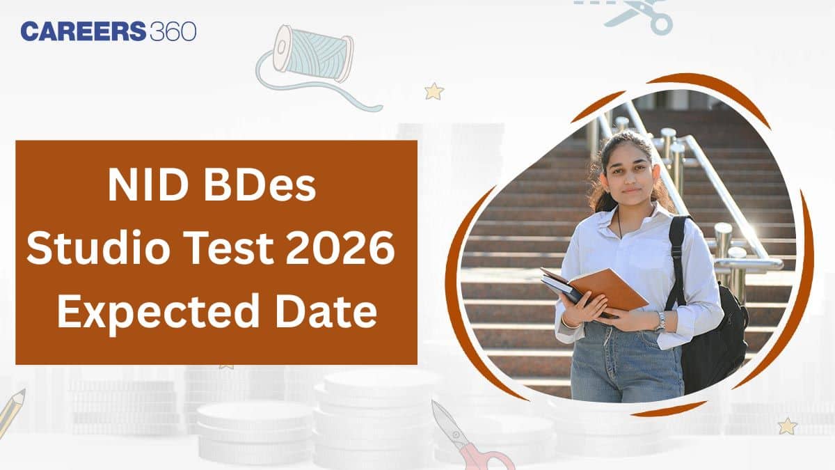 NID BDes Studio Test 2026 Expected Date