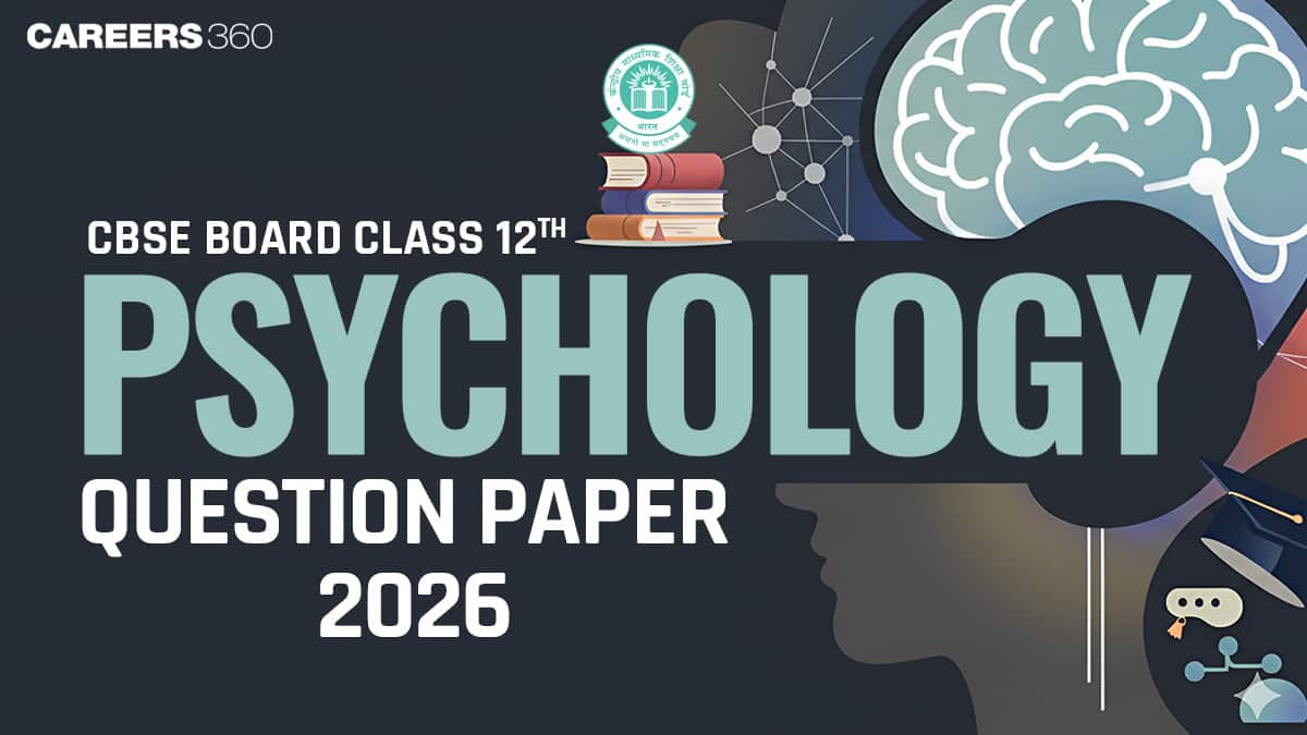 CBSE Class 12 Psychology Question Paper 2026 PDF, Download Solution