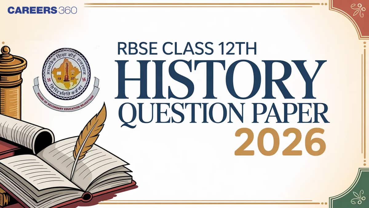 RBSE Class 12 History Question Paper 2026 PDF and Solutions (March 4)