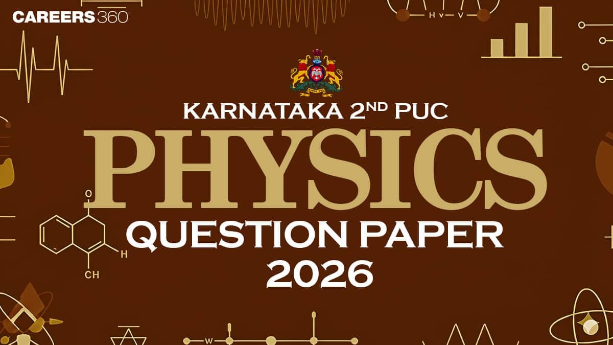 Karnataka 2nd PUC Physics Question Paper 2026 PDF Download (March 6)