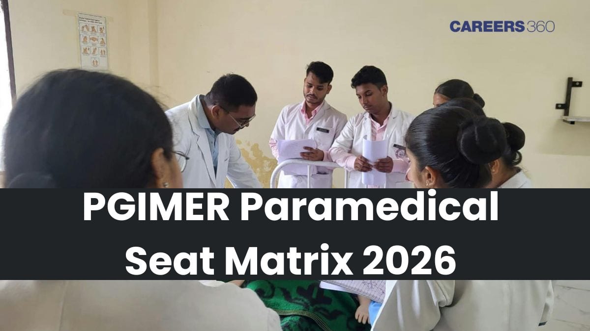 PGIMER Paramedical Seat Matrix 2026: Category-wise seats, Reservation Criteria