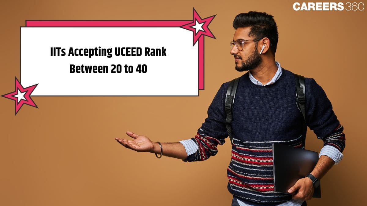 IITs accepting UCEED Rank Between 20 to 40