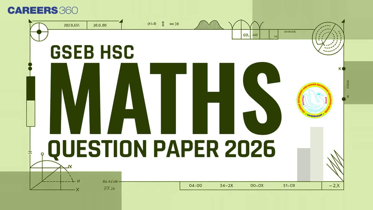 GSEB HSC Std 12 Mathematics Question Paper 2026 (9 March)