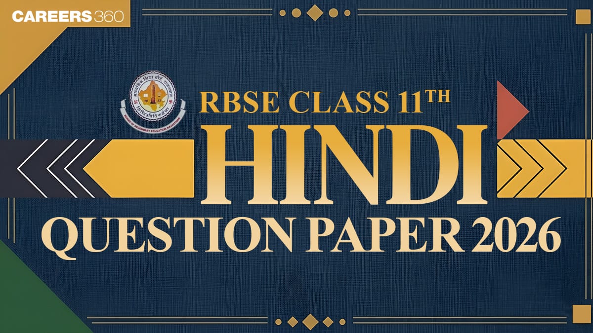 RBSE Class 11 Hindi Question Paper 2026 (10 March) with Answer Key & Solutions PDF