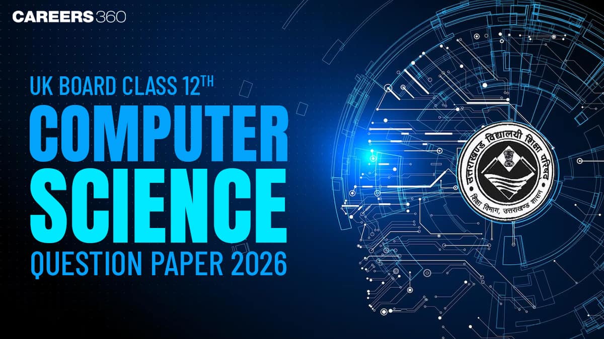 UK Board 12th Computer Science Question Paper 2026 (10 March) with Answer Key & Solutions PDF