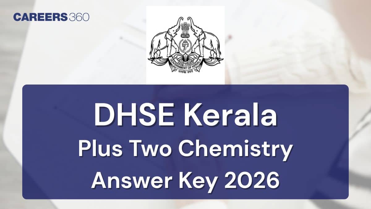 DHSE Kerala Plus Two Chemistry Answer Key 2026: Download Solved Paper PDF