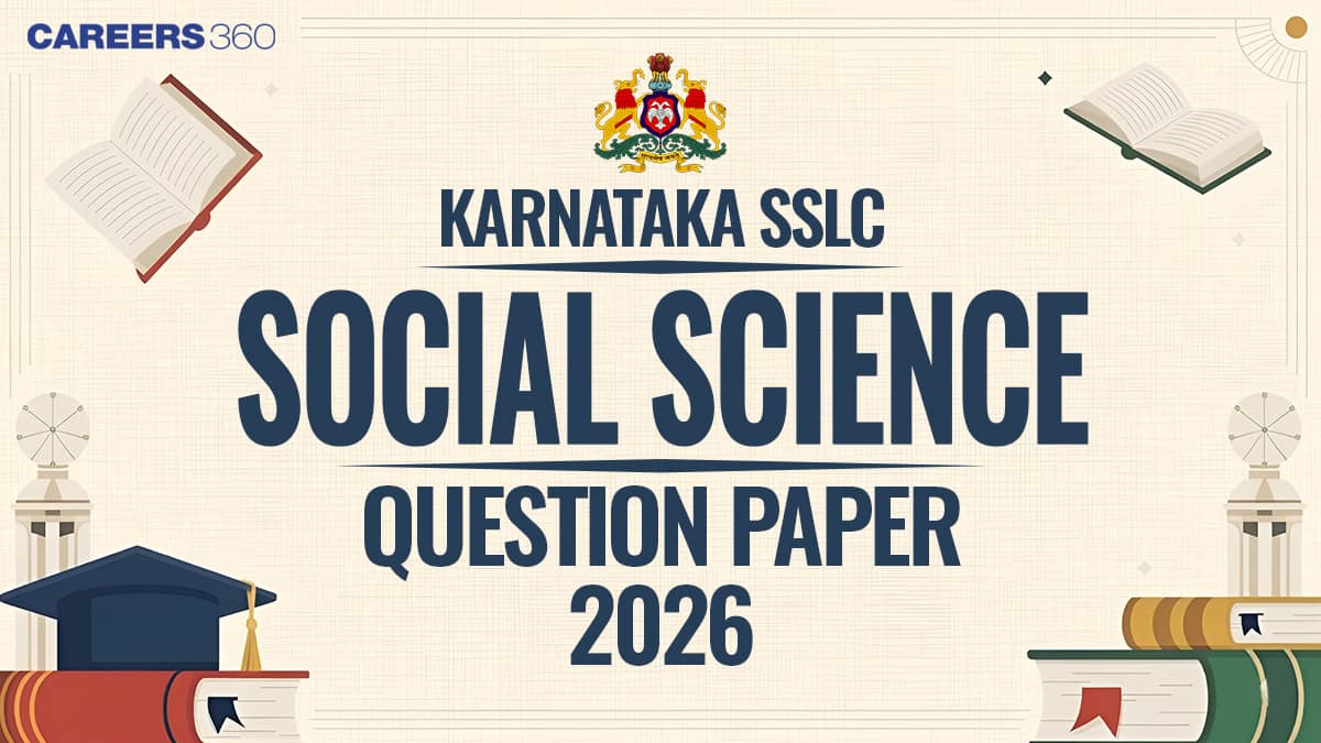 Karnataka SSLC Social Science Question Paper 2026: Download PDF