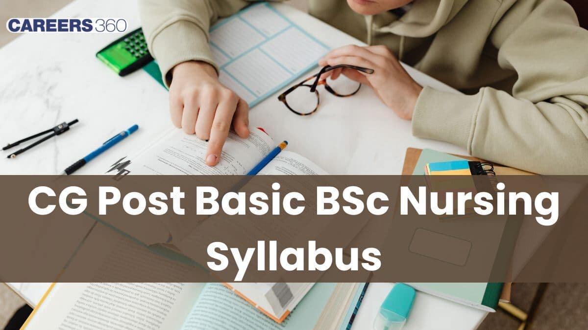 CG Post Basic BSc Nursing Syllabus 2026: Download PDF
