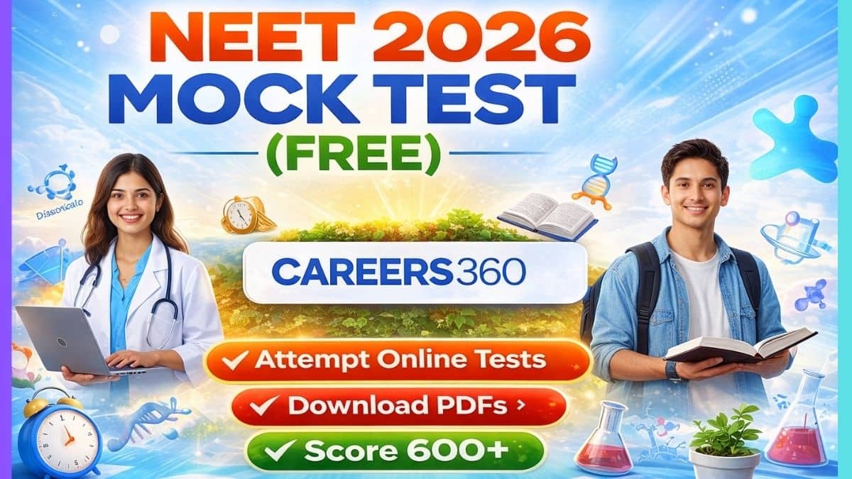 NEET 2026 Mock Test (Free): Attempt Online, Download PDF & Score 600+