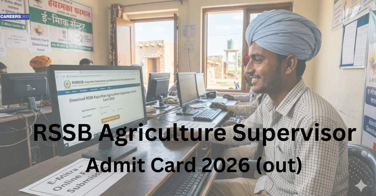 RSSB Agriculture Supervisor Admit Card 2026 (out)- Direct Link to Download Hall Ticket @rssb.rajsathan.gov.in