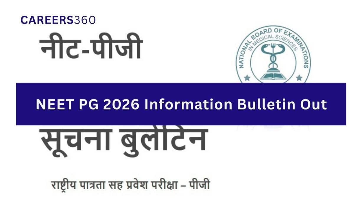 NEET PG 2026 Information Bulletin Out By NBE: PDF Download Link - Careers360