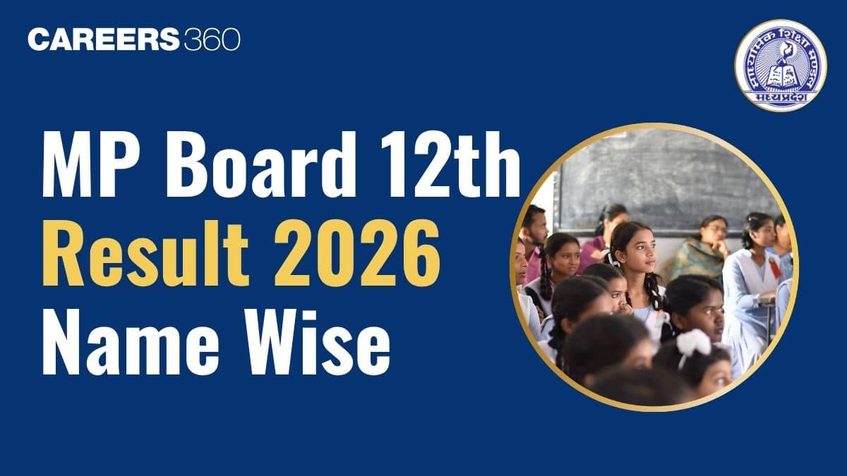 MP Board 12th Class Name Wise Result 2026 Link - Check MPBSE Result Using Name
