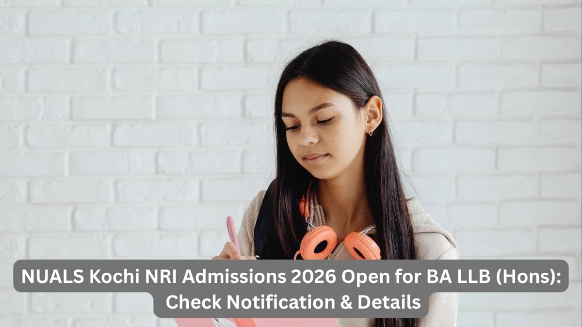 NUALS Kochi NRI Admissions 2026 Open for BA LLB (Hons): Check Notification & Details