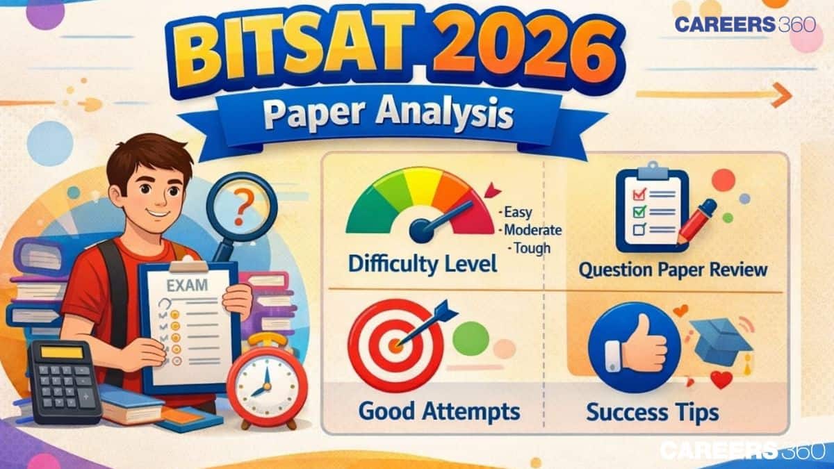 BITSAT 2026 Paper Analysis: Difficulty Level, Question Paper Review, Good Attempts