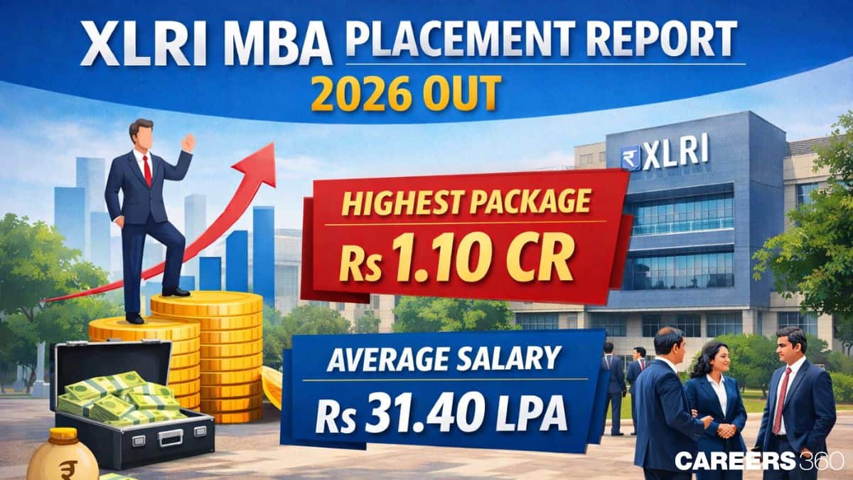 XLRI MBA Placement Report 2026 Out: Highest Package Rs 1.10 Cr, Average Salary Rs 31.40 LPA