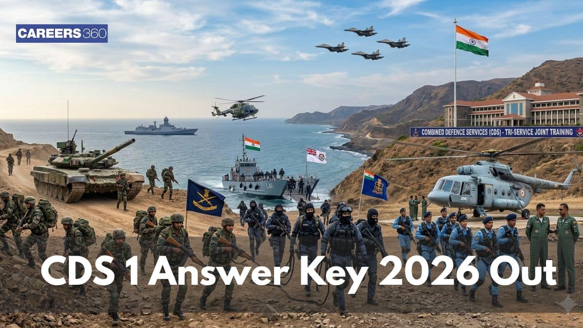 CDS 1 Answer Key 2026 Out - How to Download PDF at upsc.gov.in