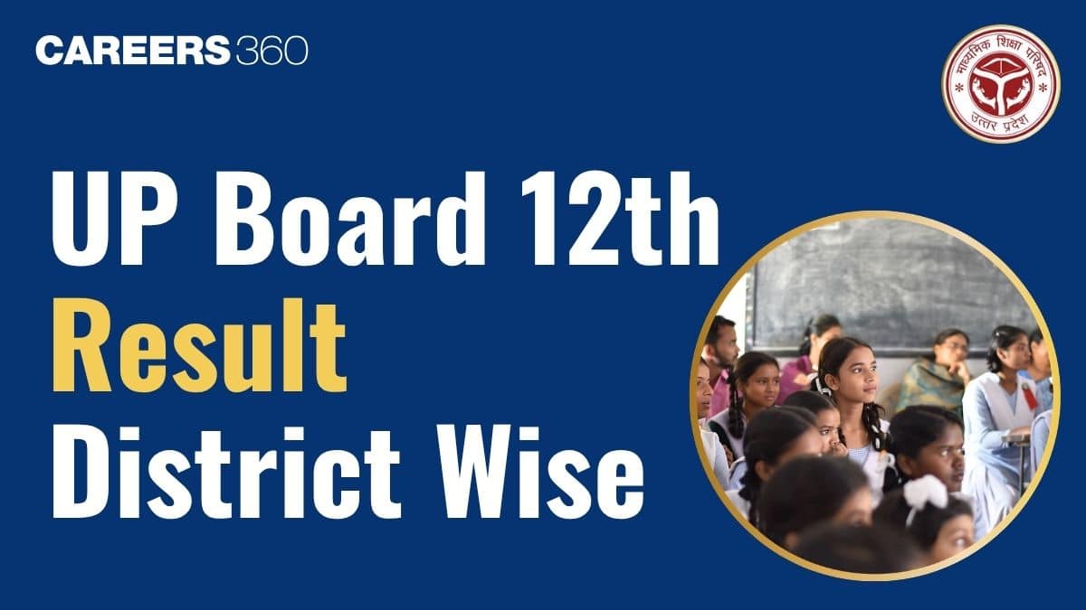 UPMSP Board 12th Class District Wise Result 2026 - Check Inter Merit List, Pass Percentage