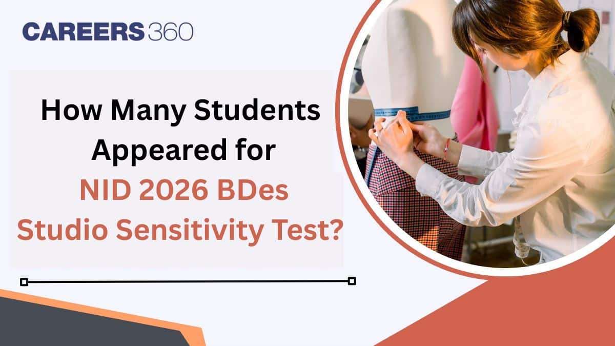How Many Students Appeared for NID BDes Studio Test 2026?