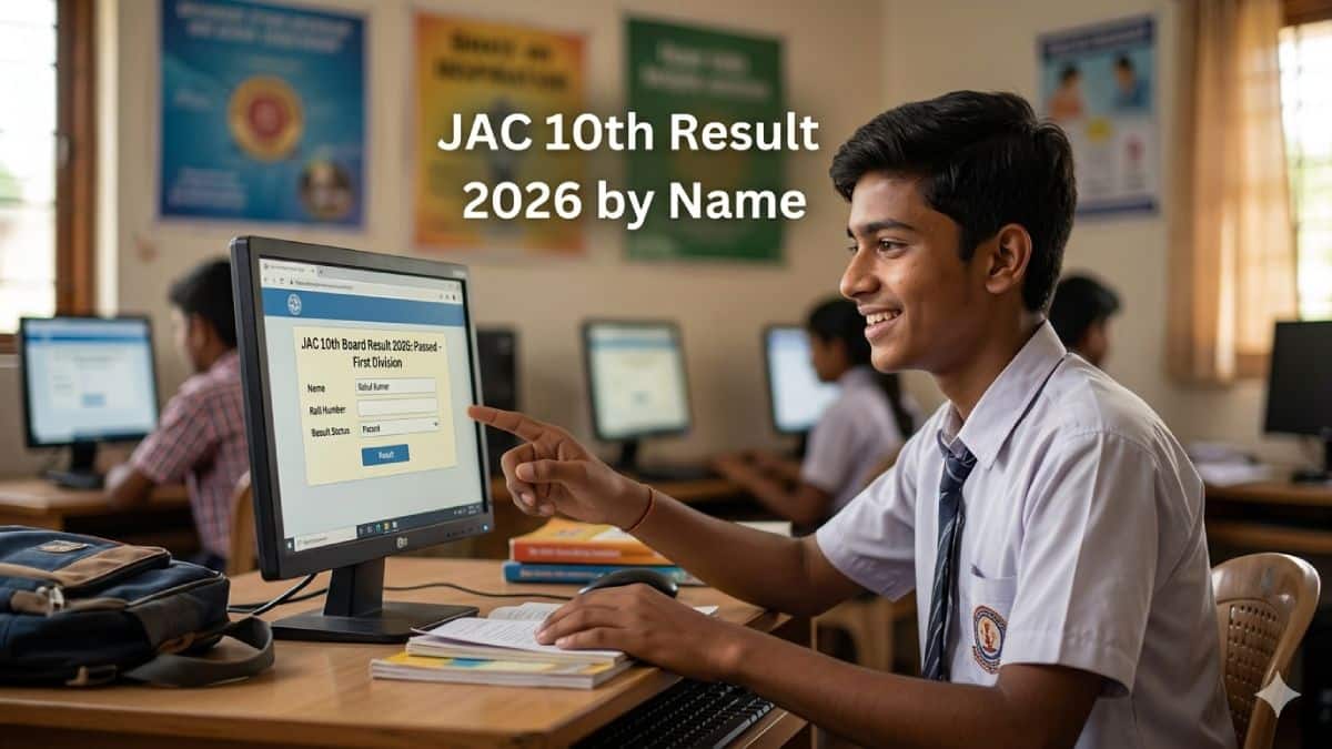 Jharkhand 10th Class Name Wise Result 2026 - Here's Direct Link to Check
