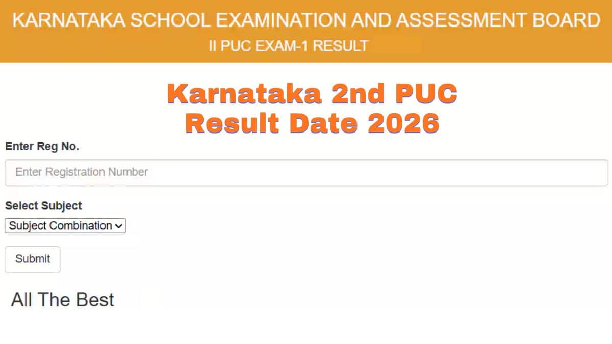 KSEAB 2nd PUC 12th Class Result 2026 Link Active at karresults.nic.in - Check Details Here