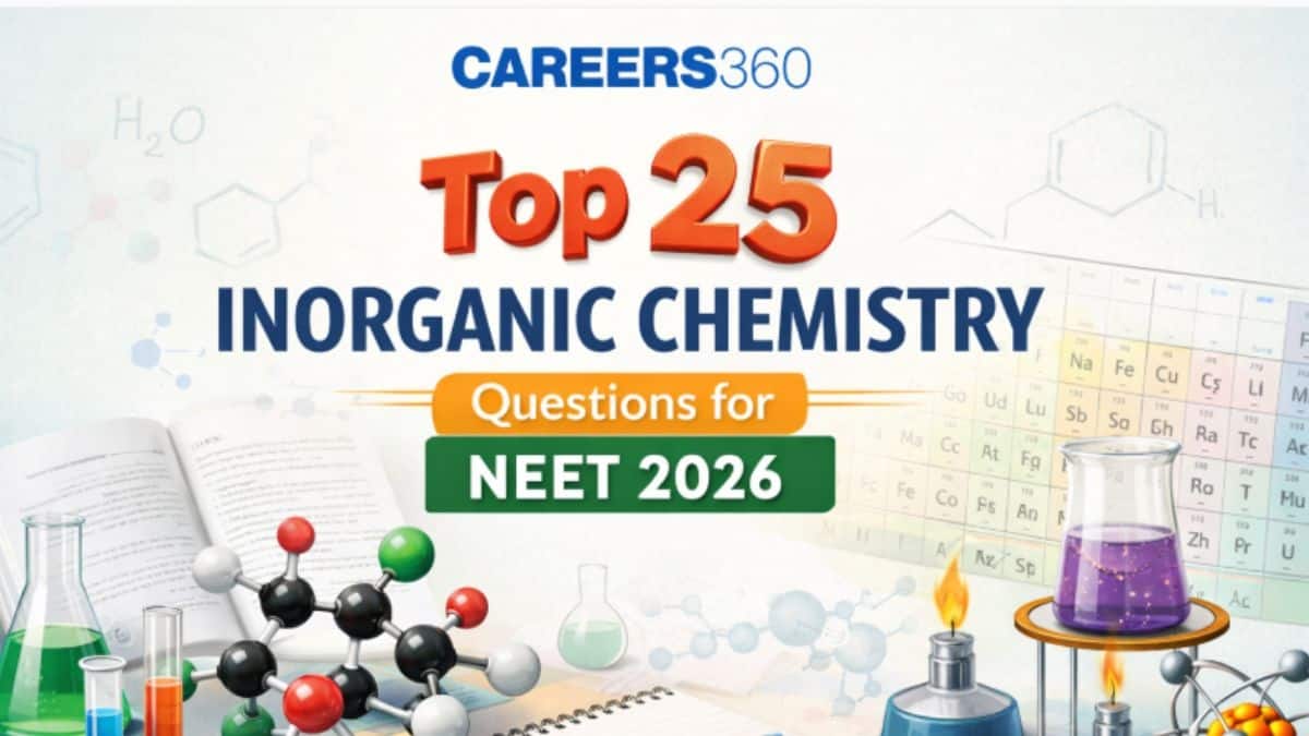 Top 25 Inorganic Chemistry Questions for NEET 2026