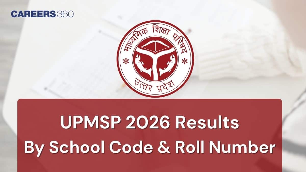UPMSP UP Board Result 2026 by School Code : Check 10th & 12th Results Online