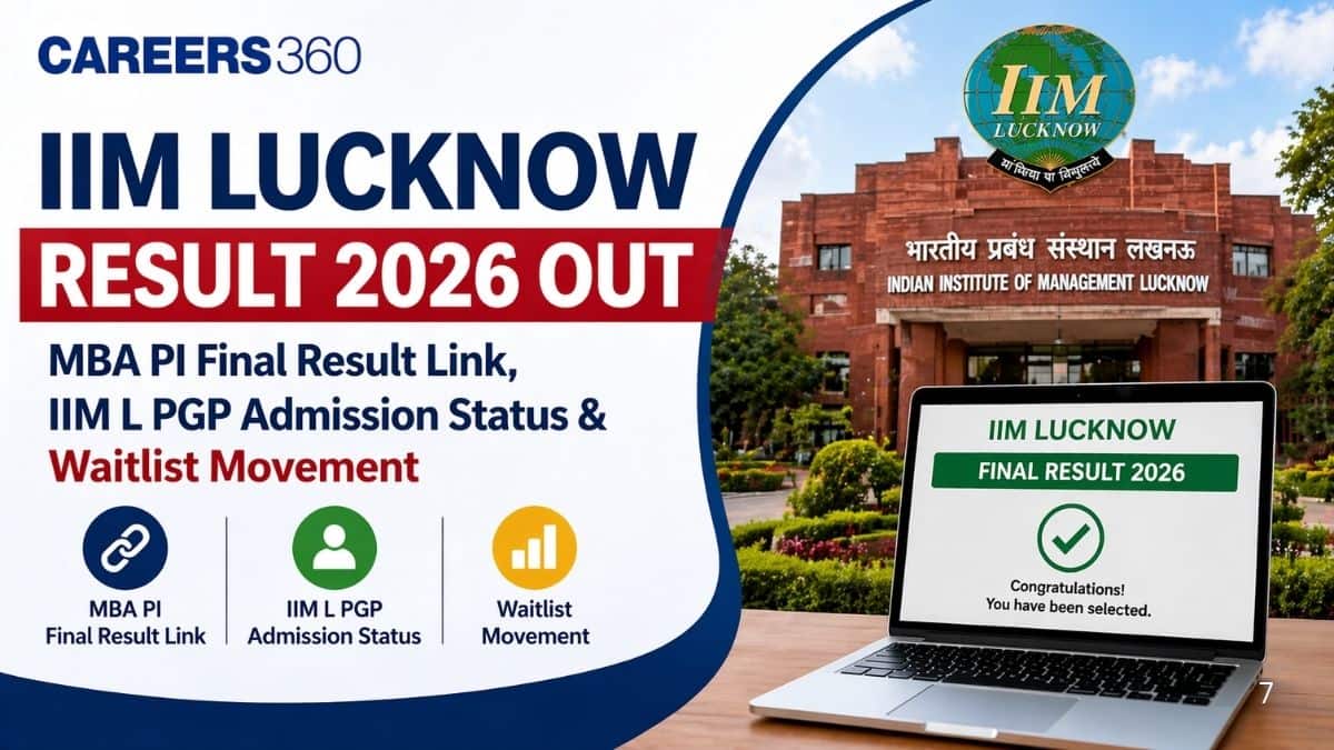 IIM Lucknow PGP Result 2026 Out: Check MBA PI Final Results, Admission Offers & Waitlist Details