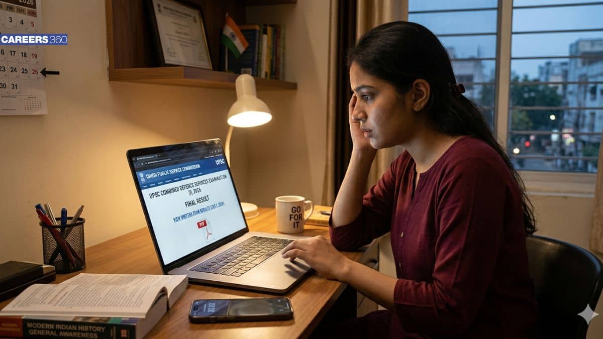 UPSC CDS 1 Result 2026 (Soon) - Download Result PDF at upsc.gov.in