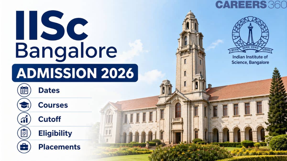 IISc Bangalore Admission 2026- Dates, Courses, Cutoff, Eligibility & Placements