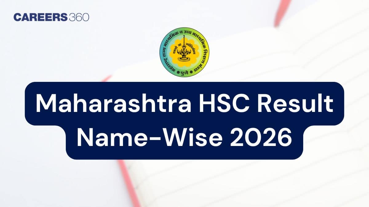 Maharashtra 12th HSC Name Wise Result Link 2026 - Check 12th Class Result Using Name