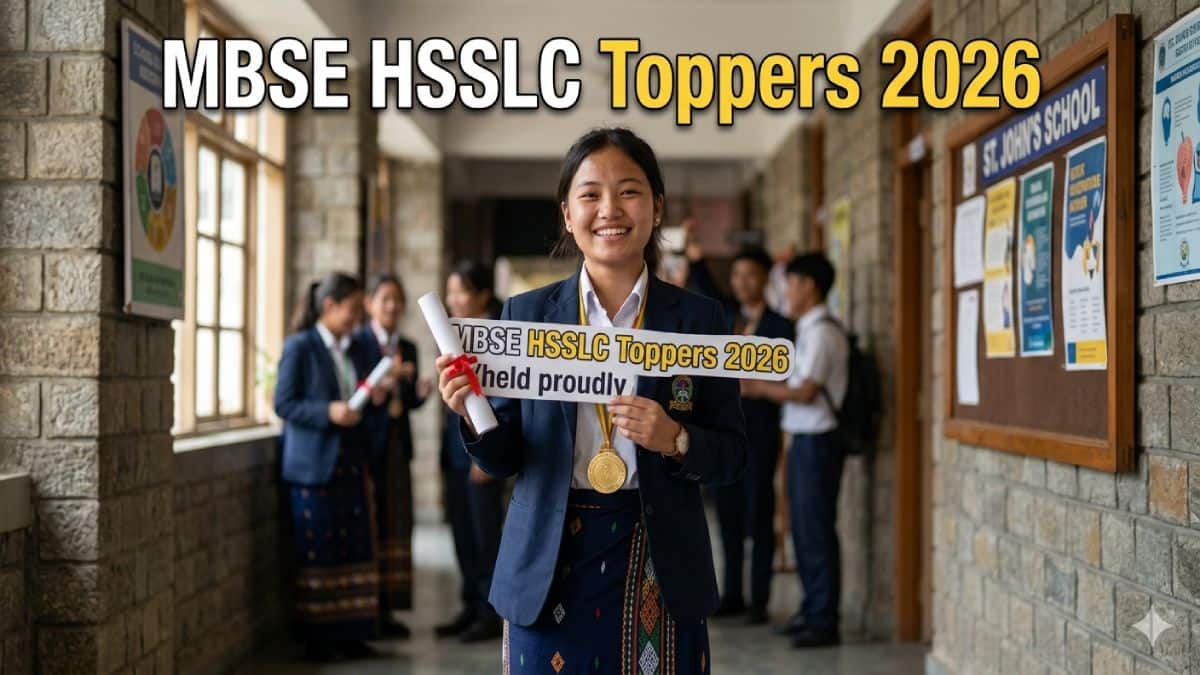 Mizoram MBSE HSSLC 12th Toppers List 2026 - Check Toppers Marks & Name