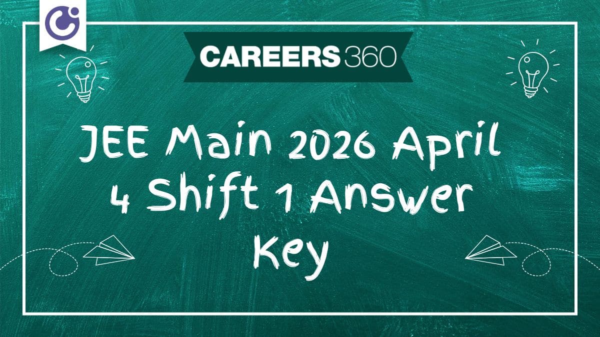 JEE Main 2026 April 4 Shift 1 Answer Key - Download PDF Free