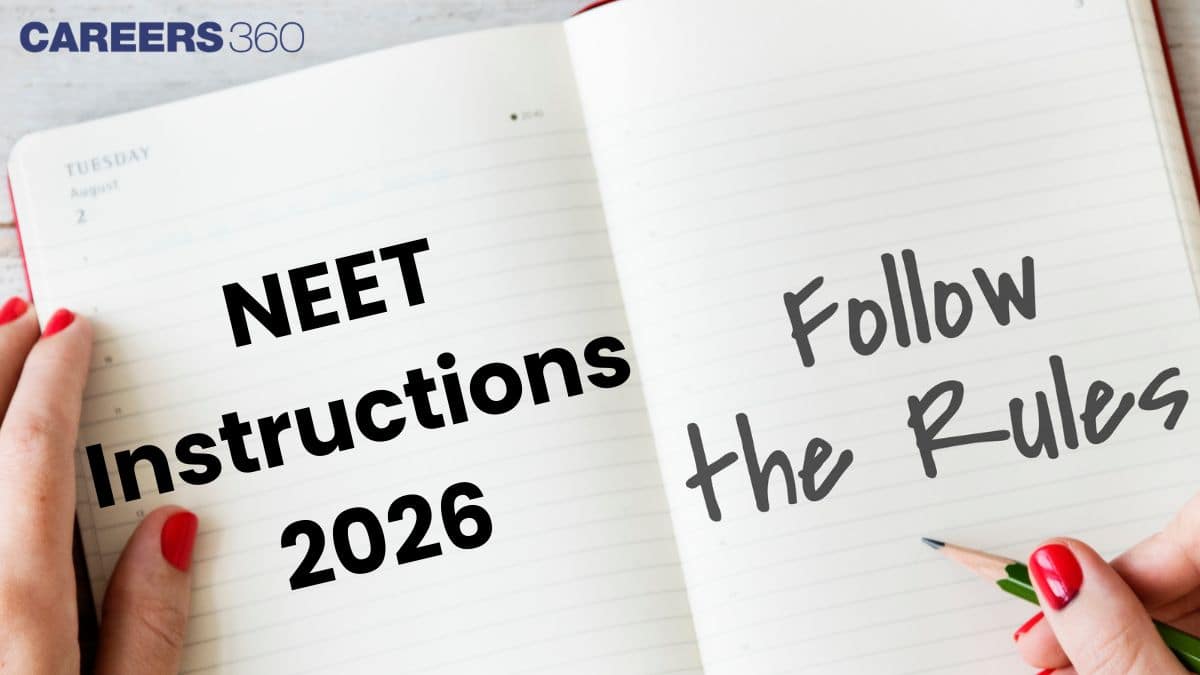 NEET Instructions 2026: Exam Day Dress Code, Photo, Reporting Time, OMR Sheet