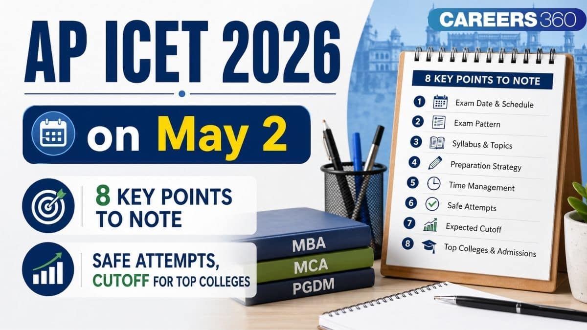 AP ICET 2026 on May 2: 8 Key Points to Note; Safe Attempts, Cutoff for Top Colleges