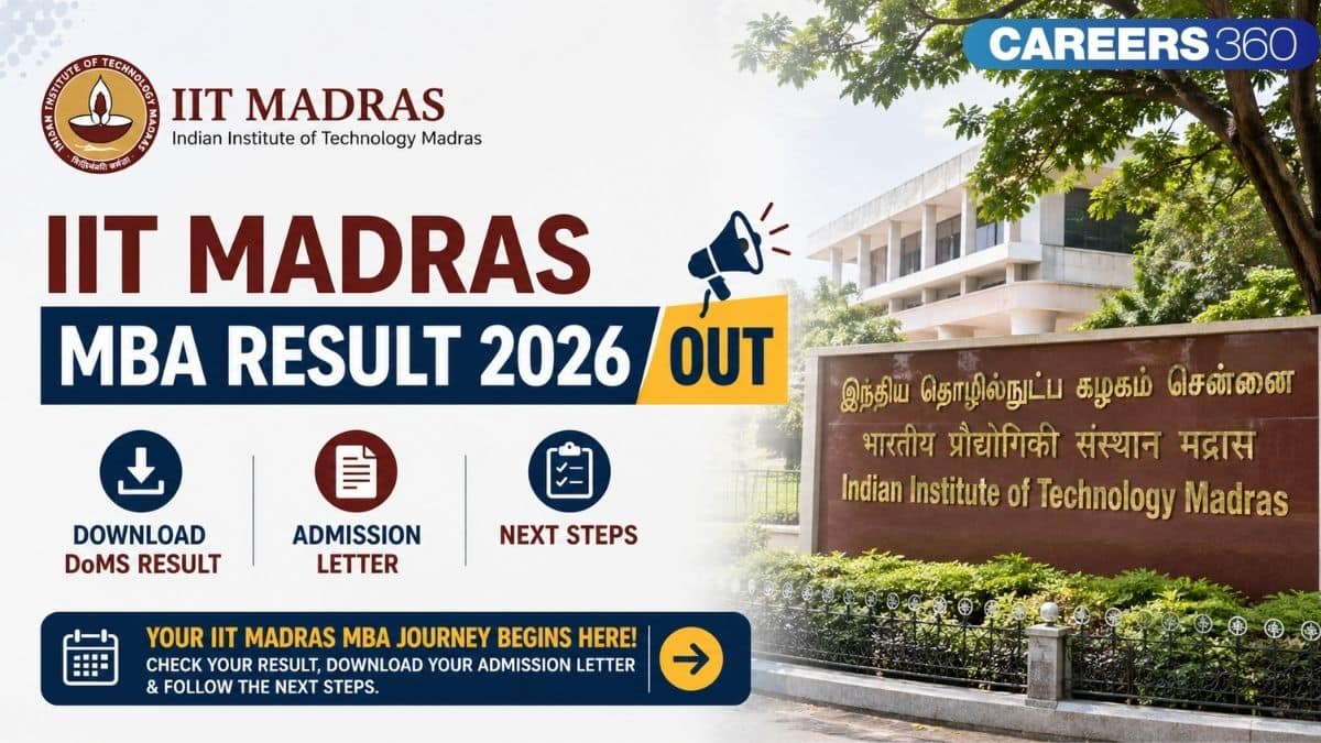 IIT Madras MBA Result 2026 Out: Download DoMS Result, Admission Letter & Next Steps