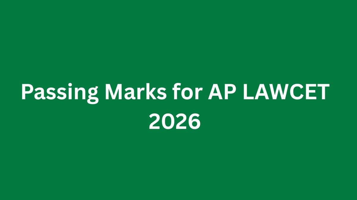Passing Marks for AP LAWCET 2026, Tie-Breaking Rules