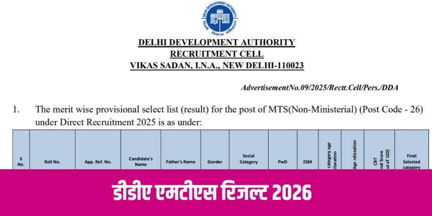 लिखित परीक्षा उत्तीर्ण करने वाले उम्मीदवारों को अगले चरण यानी दस्तावेज़ सत्यापन के लिए बुलाया जाएगा। (आधिकारिक वेबसाइट)