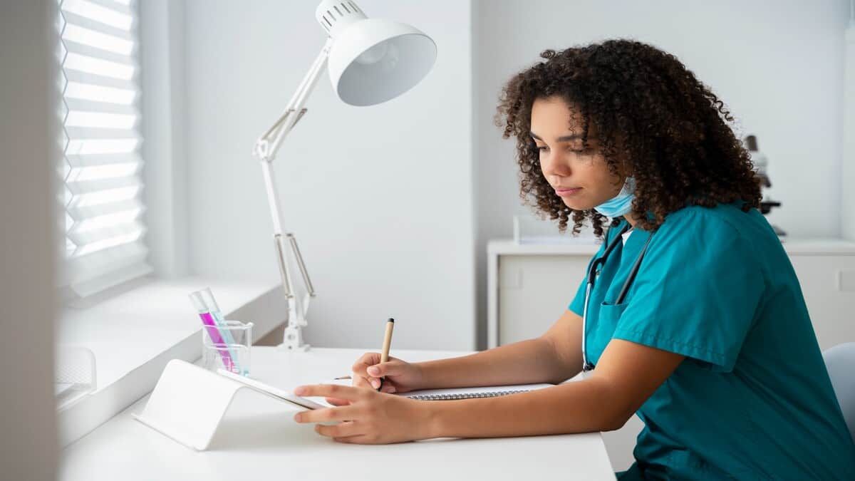 AIIMS NORCET 10 admit card download link hosted at aiimsexams.ac.in. (Representational image: Freepik)