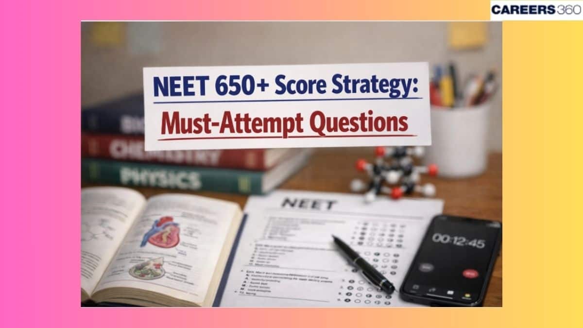 NEET 650+ Score Strategy 2026: Must-Attempt Questions, Revision Plan, Topics